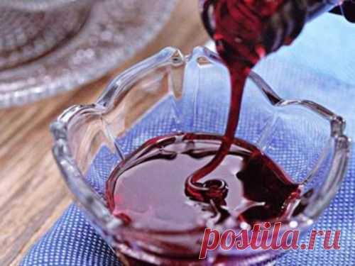 Вишневый сироп,как приготовить - рецепт / Простые рецепты