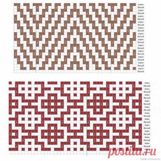 Схемы крючком 