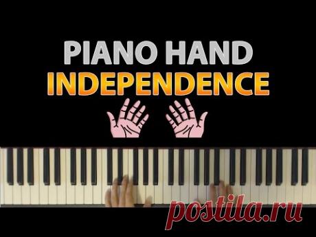 Here's a simple but powerful exercise that will help you work on your left and right hand independence on the piano. The idea is to focus on technically simp...