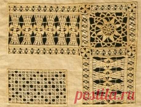 pulled thread embroidery | An Unhealthy Fascination – Drawn Thread Embroidery | Beth Dunn