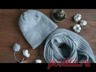 Двойная шапочка бини (легко связать) Очень простой и подробный мастер-класс по вязанию двойной шапки-бини и шарфа английской резинкой  Пряжа Alize Alpaca Royal цвет #21    Английская резинка спицами th-tv.org/tv/%E0%B8%A7%E0%B8%B5%E0%B8%94%E0%B8%B5%E0%B9%82%E0%B8%AD-0xAB0oYbUcE.html  Классический способ вязания лицевых петель th-tv.org/tv/%E0%B8%A7%E0%B8%B5%E0%B8%94%E0%B8%B5%E0%B9%82%E0%B8%AD-Odrao4s-Dg0.html