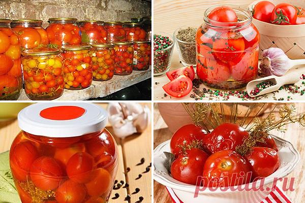 Помидоры на зиму по-домашнему: