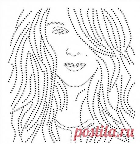 Вышивка изонитью: люди