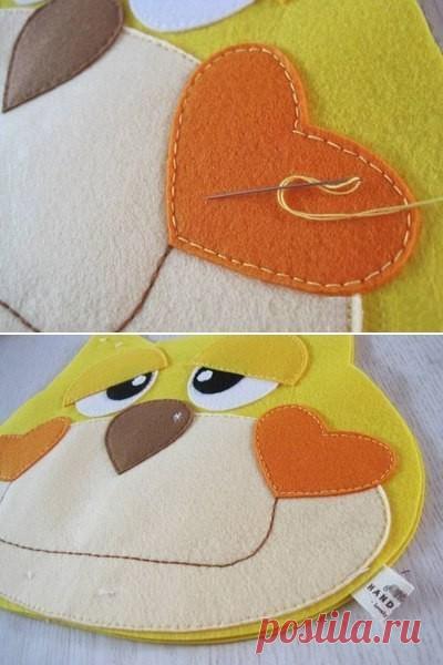 Подушка из фетра 