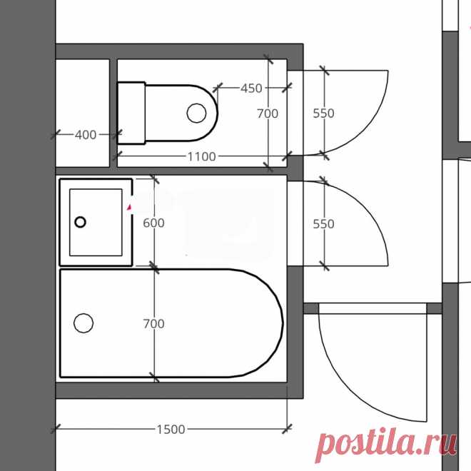 Преображение мини-ванной в 