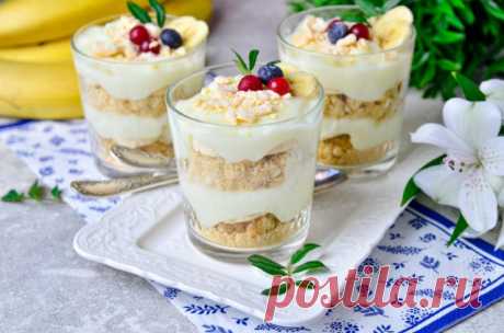 Банановый пудинг рецепт с фото пошагово и видео - 1000.menu