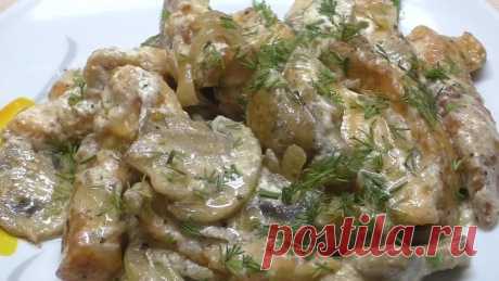 ТЕПЕРЬ ВЫ ПОЛЮБИТЕ КУРИНОЕ ФИЛЕ! САМОЕ ВКУСНОЕ КУРИНОЕ ФИЛЕ С ГРИБАМИ!