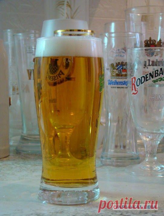 Как правильно мыть пивной бокал? А вот так!