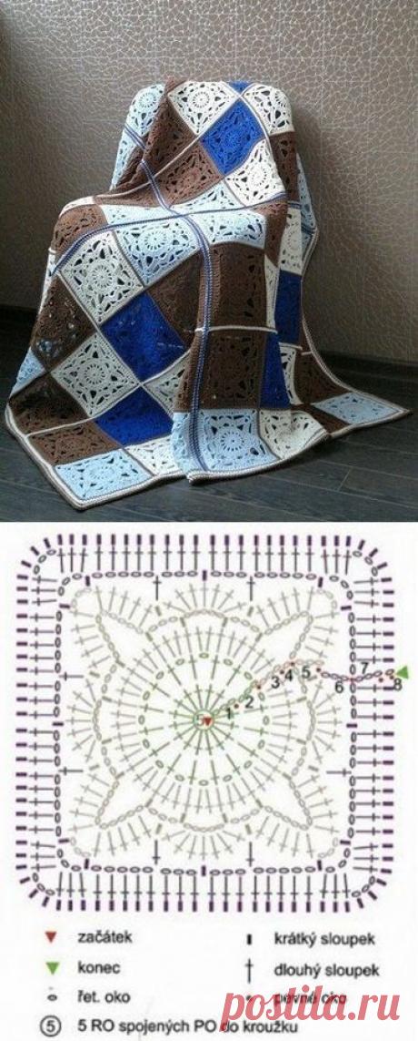 Вязание крючком плед схема. Вязание крючком для свободного дома | Лаборатория бытовые