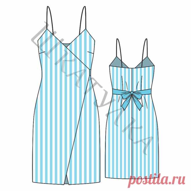Мастер-класс: шьем сарафан-халат | Шкатулка