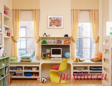 Шкафы вокруг окна - идеи, преимущества и разновидности