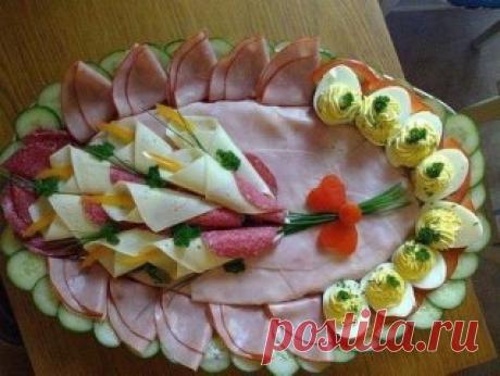 Украшение блюд к праздничному столу ●
