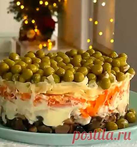 Рецепт салата оливье с курицей