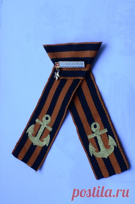 Как красиво завязать георгиевскую ленточку