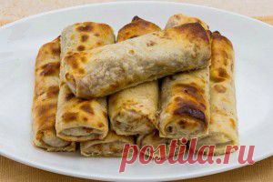 Как сделать очень вкусные блины с начинкой