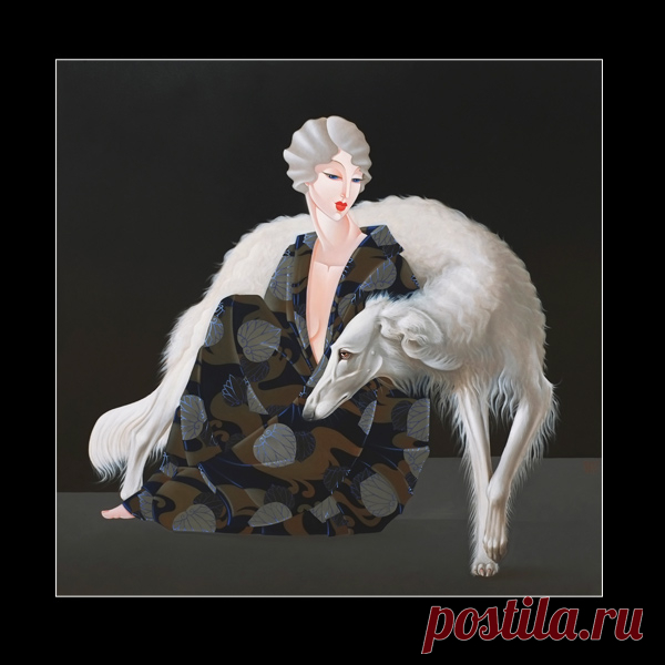 Urszula Tekieli. Польша. В 1999 году окончила Школу изящных искусств в Кракове.Художественный стиль а-ля Арт-Деко сформировался у Уршула Текели (Urszula Tekieli) под влиянием картин Тамары де Лемпицки, Ежи Новосельского, Зофьи Стриженской, а также картин в стиле Арт-Деко, написанных в начале прошлого века. Интерес художницы вращается вокруг произведений искусства, созданных между двумя мировыми войнами.