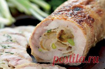 Самый простой рулет в моей жизни, 10 минут готовки! Главный секрет — не отбивать мясо молотком, а… — Копилочка полезных советов