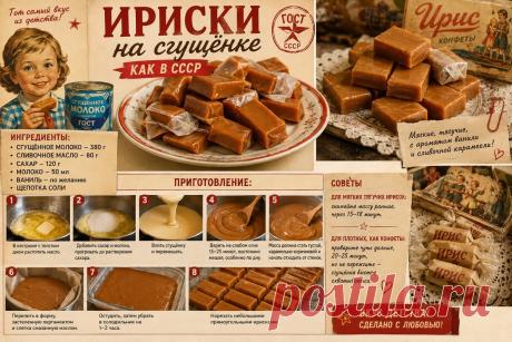 Ириски на сгущенке