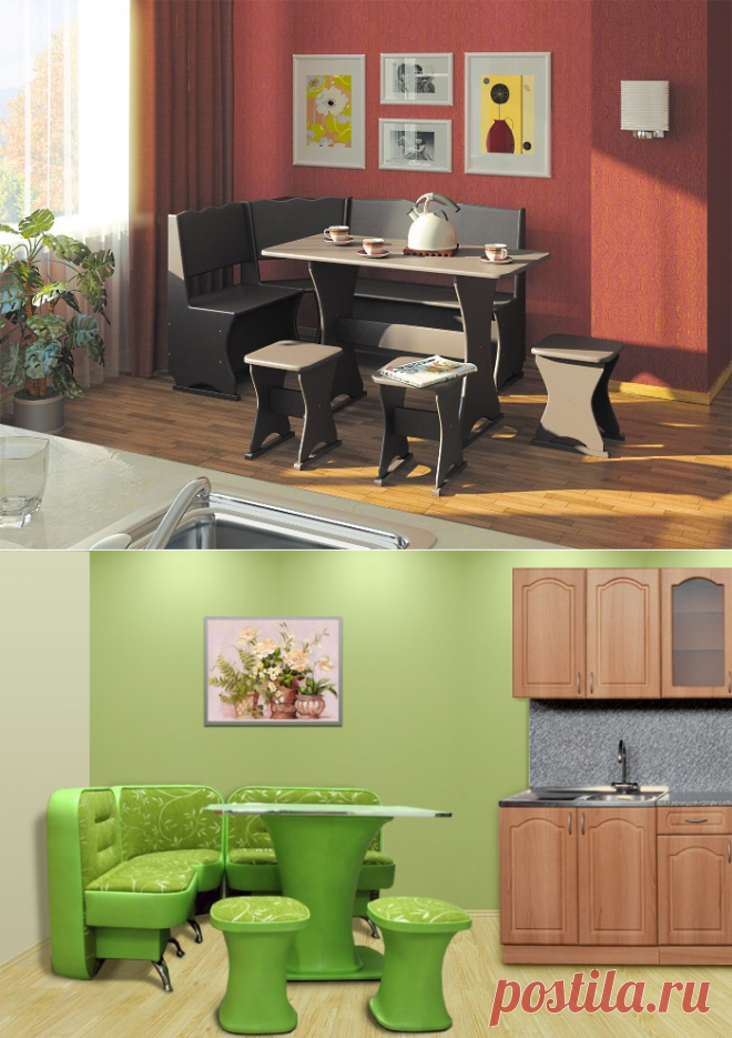 Обеденная зона для кухни: как ее выделить?