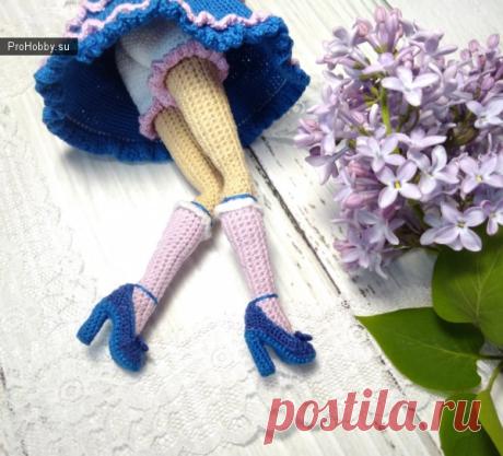 Туфельки для куклы / Вязание игрушек / ProHobby.su | Вязание игрушек спицами и крючком для начинающих, мастер классы, схемы вязания