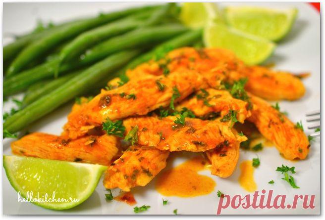 Куриное филе с лимоном и чесноком — Привет, Кухонька! Пошаговые рецепты с фотографиями