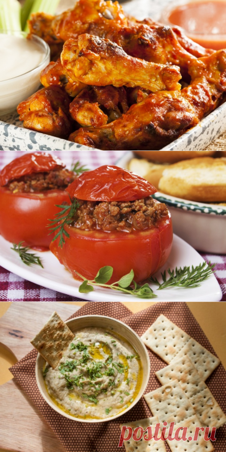 10 шикарных закусок всего из 3 ингредиентов
