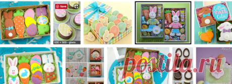 Easter Cookie Box - Google Търсене