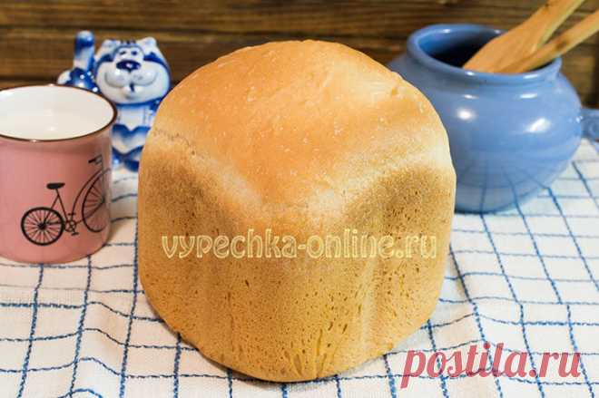 ✔️Белый хлеб в хлебопечке рецепт простой и вкусный: как испечь воздушный хлеб