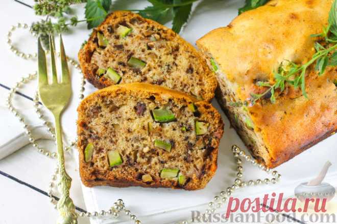 Рецепт: Орехово-кабачковый кекс на RussianFood.com