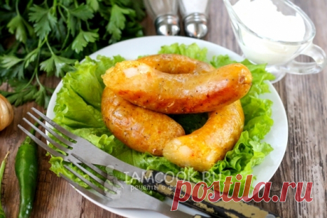 Колбаса из картошки и сала