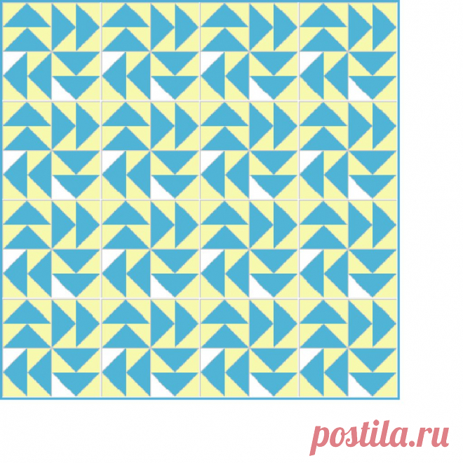 Quiltivate - Details and Quilt Examples for the Dutchman's Puzzle Block