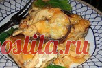 Скумбрия, запеченная в горчичном соусе