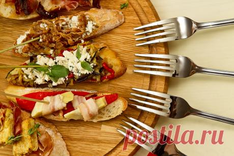 ЧЕТЫРЕ РЕЦЕПТА ТАПАС