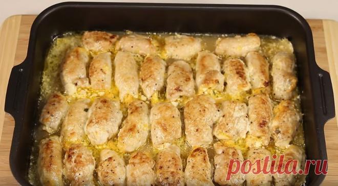 Куриные рулетики с сыром в духовке | Вкуснее тут | Яндекс Дзен