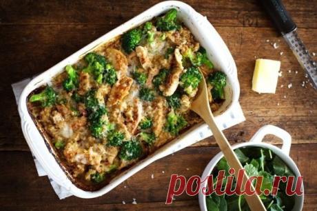Курица с брокколи в сливочном соусе
Вам понадобится:
грудка куриная — 1 шт. (400 г)
капуста брокколи — 500 г
Показать полностью…