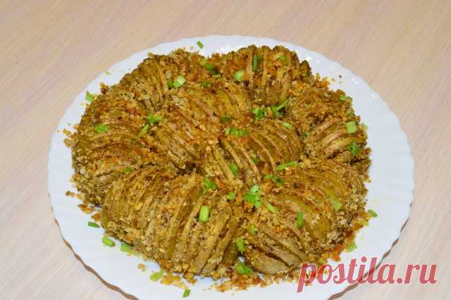 картошка с орехами и сухариками – пошаговый рецепт с фотографиями