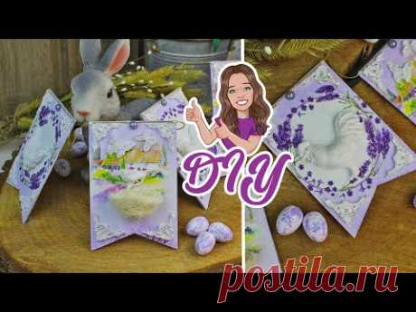 DIY: создаем ВЕСЕННЕ-ПАСХАЛЬНУЮ ГИРЛЯНДУ своими руками в стиле Винтажный Прованс! Пасхальный декор!