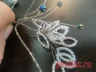 Цветы из страз и камней для букета (описание, фото)