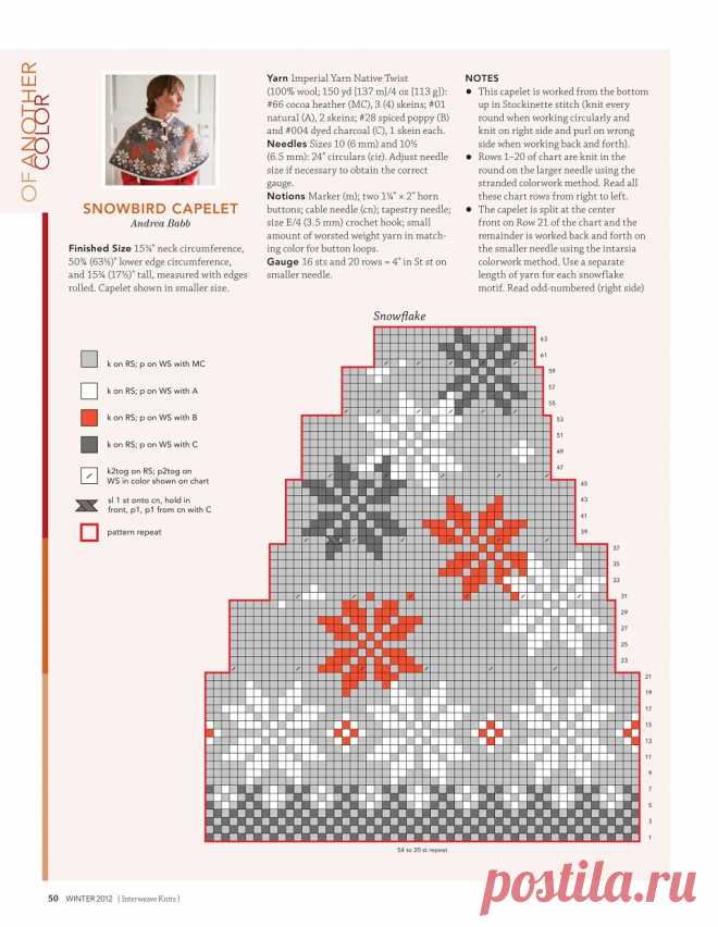 «Interweave Knits - Winter 2012.