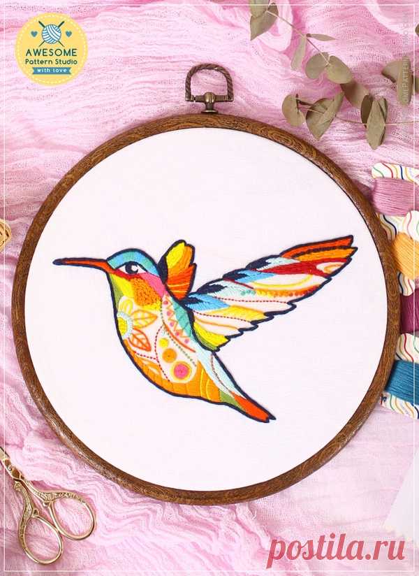 Mandala animals|embroidery patterns | AwesomePatternStudio.com