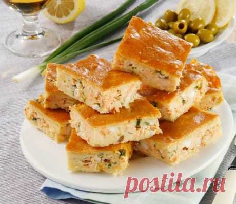 Оригинальный рыбный пирог