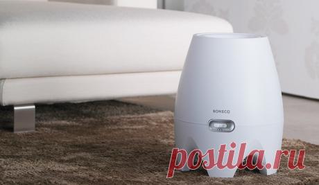 Как работает увлажнитель воздуха бытового назначения