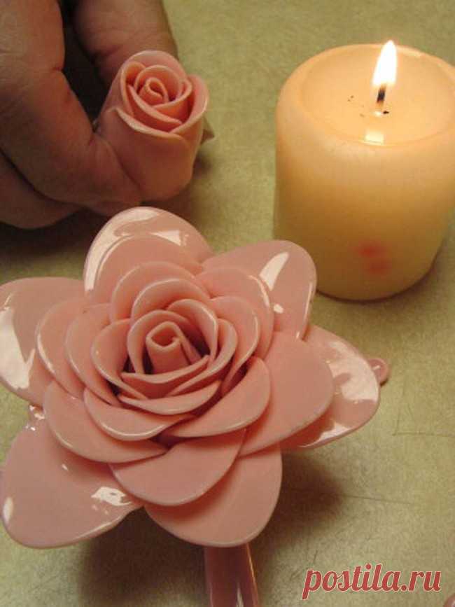 Поделки из одноразовых ложек