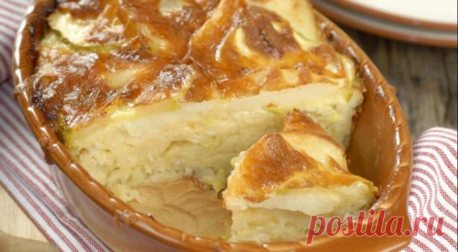 АРОМАТНАЯ КАРТОФЕЛЬНАЯ ЗАПЕКАНКА С НЕЖНЕЙШИМИ КАБАЧКАМИ НА ДРОЖЖАХ - ШИКАРНОЕ БЛЮДО!