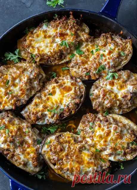 Рецепт фаршированных баклажанов