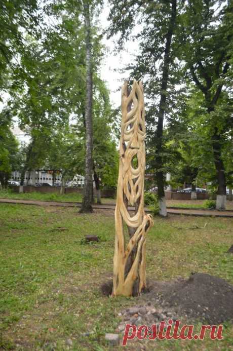 Дачные поделки из дерева