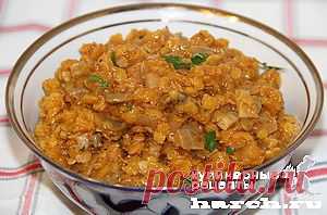 Чечевица с грибами | Харч.ру - рецепты для любителей вкусно поесть