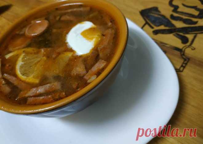 Солянка мясная с грибами Автор рецепта Максим Атрошко - Cookpad
