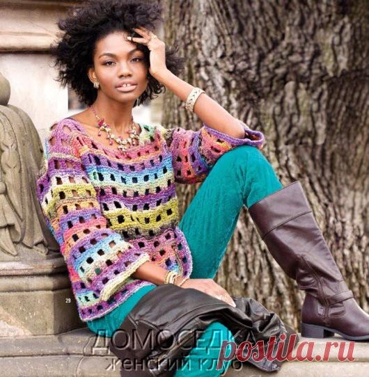 Летний пуловер от Cornellia Tuttle Hamilton