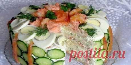 10 вкусных и очень красивых тортов, для праздничного застолья Подборка лучших рецептов салатов-тортов, которые всегда украсят ваш праздничный стол! Скоро праздники, сохраните!